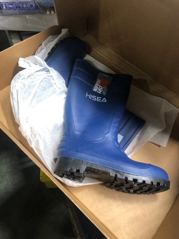 Photo 3 of Hisea Men's PVC Rain Boots SIze 6