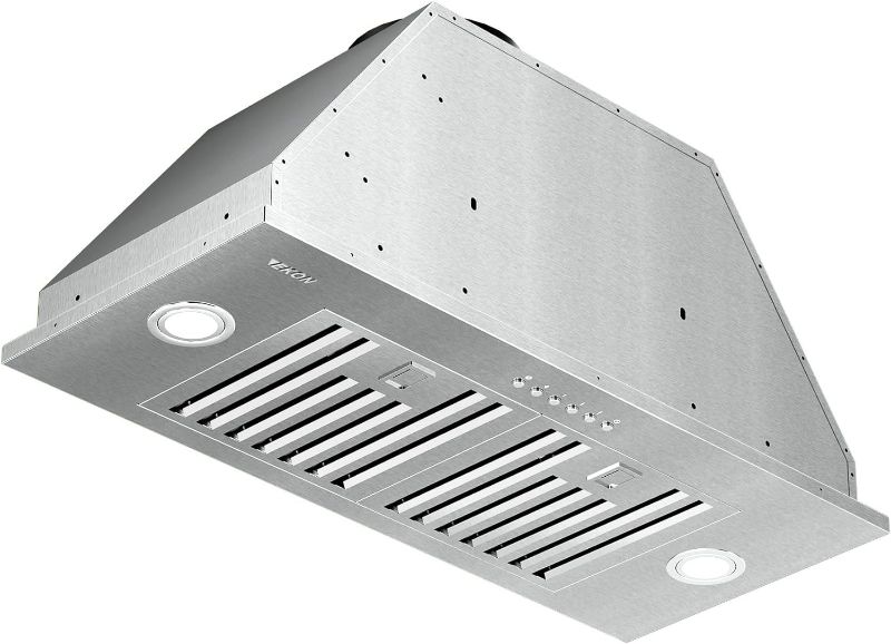 Photo 1 of Range Hood Insert, EKON NAB01-30IN 900CFM Built-in Range Hoods Ducted/Ductless with 4-Speed Soft Touch Panel Control/Dishwasher-safe Filters, Kitchen Hoods for Over Kitchen Stove