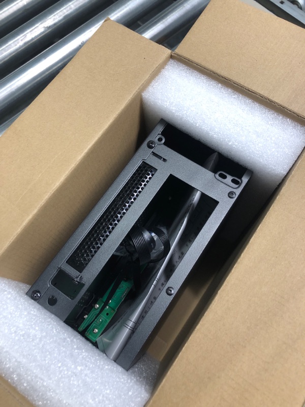 Photo 1 of A09 Black Mini-ITX 0.8mm SPCC Desktop Computer Case Fit in Flex PSU