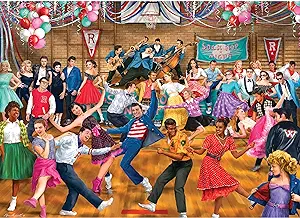 Photo 1 of Cra-Z-Art Back to the Past 750-Piece Sock Hop Adult Jigsaw Puzzle