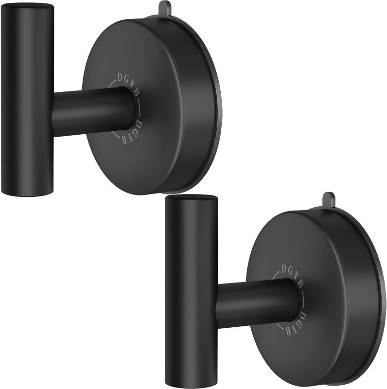 Photo 1 of 
Click image to open expanded view







6 VIDEOS
DGYB Large Suction Cup Hooks for Shower Set of 2 Black Towel Hooks for Bathrooms Stainless Steel Suction Shower Hooks for Inside Shower 15 Lb Removable Wall Hooks for Hanging Heavy Duty