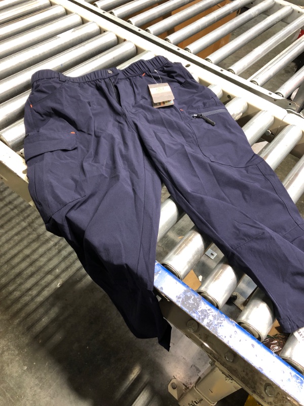 Photo 1 of GymBrave Women's Hiking Cargo Pants Quick Dry Outdoor Camping Capris Water Resistant UPF 50 with Zipper Pockets