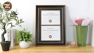 Photo 1 of ELSKER&HOME Double Diploma Frames 14x20 for Two ..