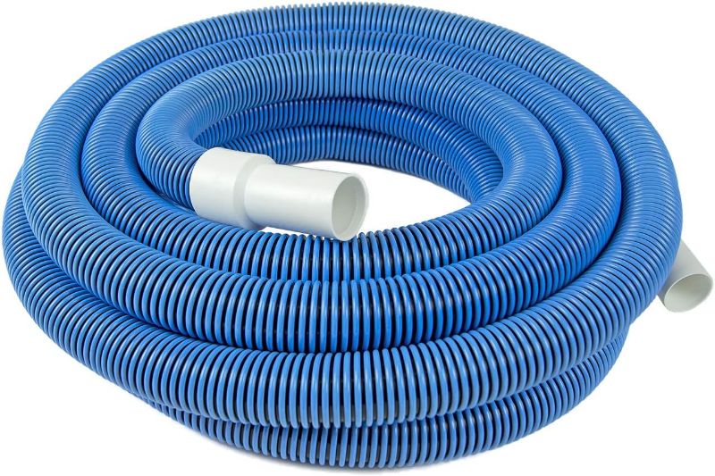 Photo 1 of ***image similar to the original*** Poolmaster 33430 Heavy Duty In-Ground Pool Vacuum Hose With Swivel Cuff, Made in the USA, 1-1/2-Inch by 30-Feet