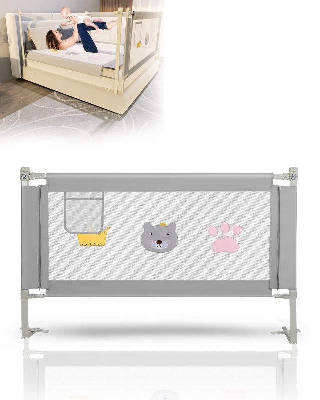 Photo 1 of **NEEDS RAIL*** Athradies Bed Rails for Toddlers, 59'' Extra Long Toddler Bed Rails for Kids