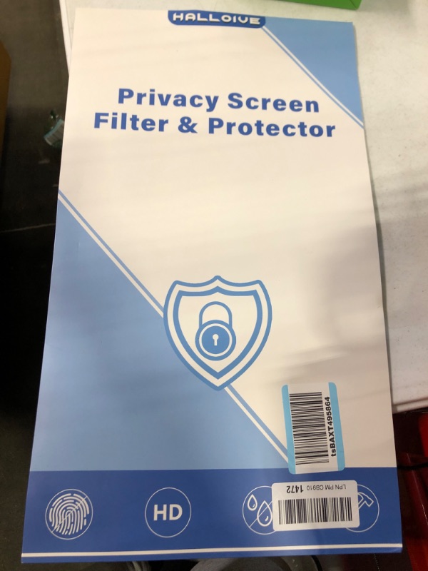 Photo 2 of 2 Pack Computer Privacy Screen 22 Inch for 16:10 Widescreen Monitor, Removable Eye Protection Anti Glare Blue Light Computer Screen Privacy Shield, Anti Spy Screen Protector Film Privacy Screen 22 in 2 Pack 22 Inch Computer Privacy Screen
