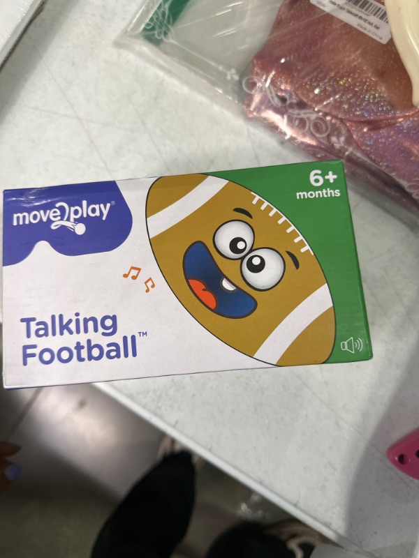 Photo 1 of Move2Play, Hilariously Interactive Toy Football with Music and Sound Effects, Ball for Toddlers, Birthday Gift for Boys and Girls 1, 2, 3+ Years Old