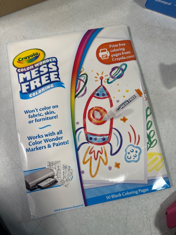 Photo 2 of Crayola Color Wonder Mess Free Coloring, Blank Coloring Pages, 50 Count, Printable Page Refill Set