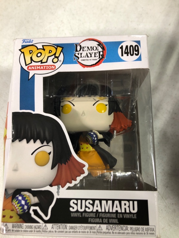 Photo 2 of Funko Pop! Animation: Demon Slayer - Susamaru with Chase (Styles May Vary)