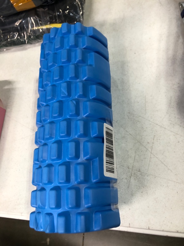 Photo 2 of 321 Strong Foam Roller - Medium Density Deep Tissue Massager for Muscle Massage and Myofascial Trigger Point Release with 4K eBook - Blue