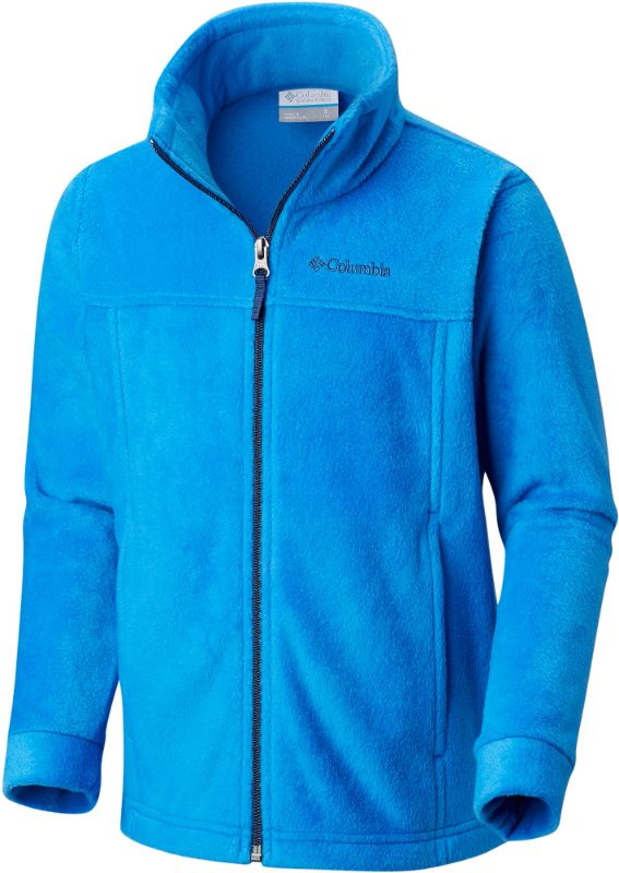 Photo 1 of Columbia | Boy's Steens MT II Fleece Jacket, Blue, Size 2 Toddler