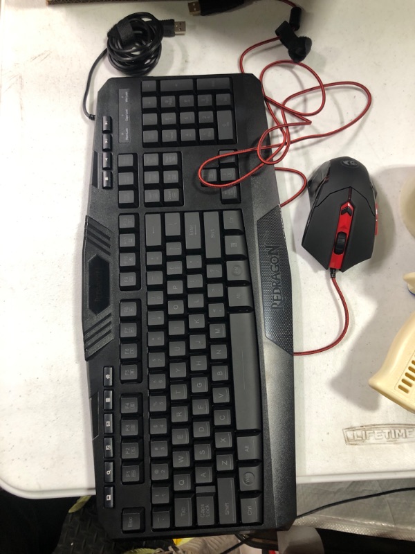 Photo 3 of Redragon S101 Gaming Keyboard, M601 Mouse, RGB Backlit Gaming Keyboard, Programmable Backlit Gaming Mouse, Value Combo Set [New Version]