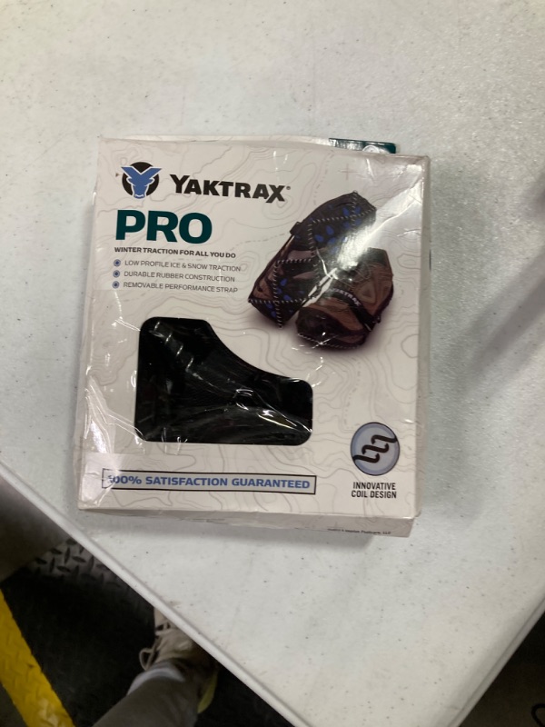 Photo 2 of Yaktrax Pro Traction Cleats for Walking, Jogging, or Hiking on Snow and Ice Small (Shoe Size: W 6.5-10/M 5-8.5) Cleats