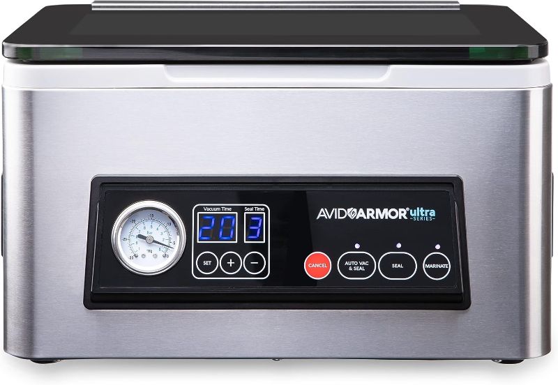 Photo 1 of Avid Armor - Chamber Vacuum Sealer Machine USV20 Ultra Series for Wet Foods, Meat Vacuum Packing Machine, Compact with 11.5-Inch Vaccum Sealer Bar