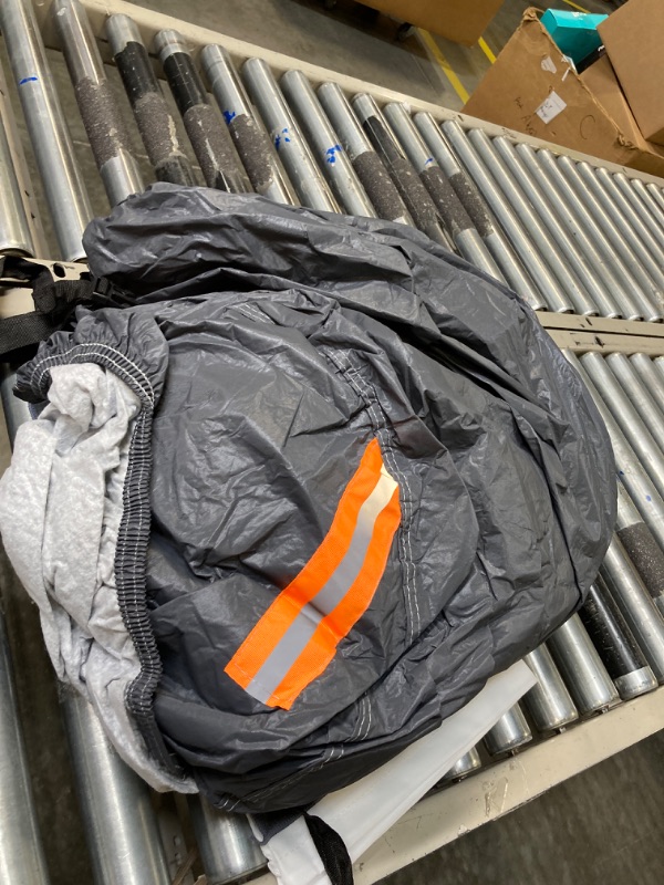 Photo 1 of 16 Layers Hatchback Car Cover All Weather Waterproof with Zipper, Universal Fit Honda Fit, Toyota Yaris, Kia Rio, Mitsubishi Mirage, Chevrolet Bolt EV/Sonic, Mini Cooper 2-Door/4-Door etc. Hatchback Car Cover 3 Fit Hatchback Length up to 163 inch