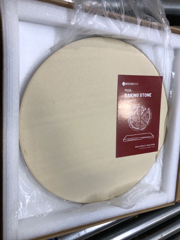 Photo 2 of 16"x 0.63" Round Cordierite Pizza Stone