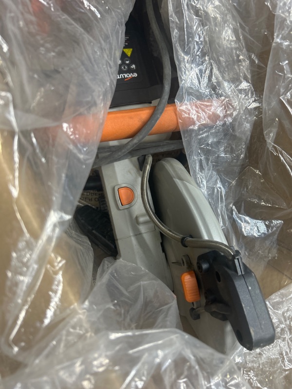 Photo 3 of ***FOR PARTS ONLY NO RETURNS AS IS***Evolution (R300DCT+) - 12 in Concrete Saw (Aka Circular Saw, Angle Grinder, Chop Saw, Cut Off Saw, Demo Saw, Disc Cutter, Power Cutter) - 15A Motor, No Gas - 4-1/2 in Cut - Incl Premium Diamond Blade
