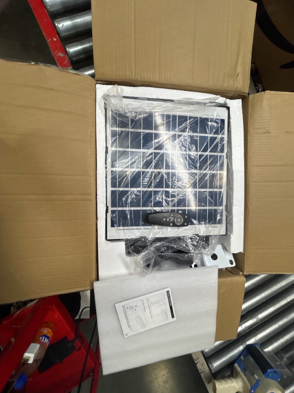 Photo 1 of iMaihom 800W Solar Street Lights Outdoor, 80000LM 6500K LED Street Light, IP66 Solar Power Light with Remote Control, Dusk to Dawn Security Light with Motion Sensor for Garden,Yard,Road,Parking Lot 800.0 Watts