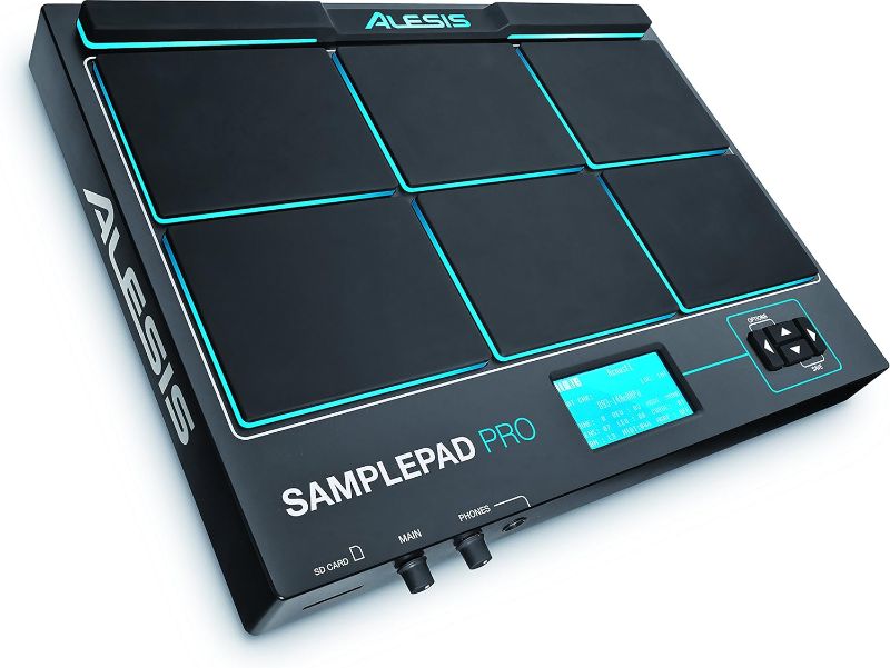 Photo 1 of Alesis SamplePad Pro - Percussion and Sample-Triggering Instrument With 8 Velocity Sensitive Drum Pads, 200+ Built-in Sounds