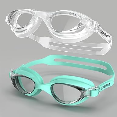 Photo 1 of 2 Pack Unisex-Adult & Youth Swim Goggles, W7
