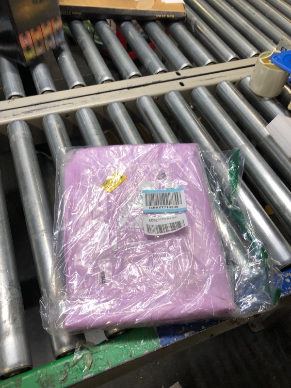 Photo 2 of Fuxury Large Poly Mailers 19x24 Inch 100 Pcs, Waterproof Shipping Bags for Clothing, Strong Adhesive Shipping Envelopes for Small Business Suppliers, Self Seal Mailers Poly Bags Mailing Bags Purple Light Purple 19x24'' 100pcs