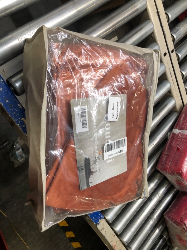 Photo 1 of Houseri Burnt Orange Velvet Comforter Set Queen Fluffy Rust Bedding Comforter Queen Terracotta Comforter Flannel Plush Comforter Rust Micromink Sherpa Comforter Brown Orange Comforter Sets Queen Queen(90''*90''-Comforter) Burnt Orange Velvet