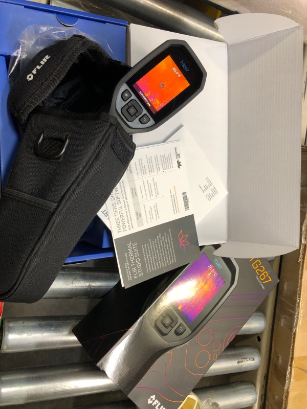 Photo 3 of FLIR TG267 Thermal Imaging Camera with Bullseye Laser: Commercial Grade Infrared Camera for Building Inspection, HVAC and Electrical