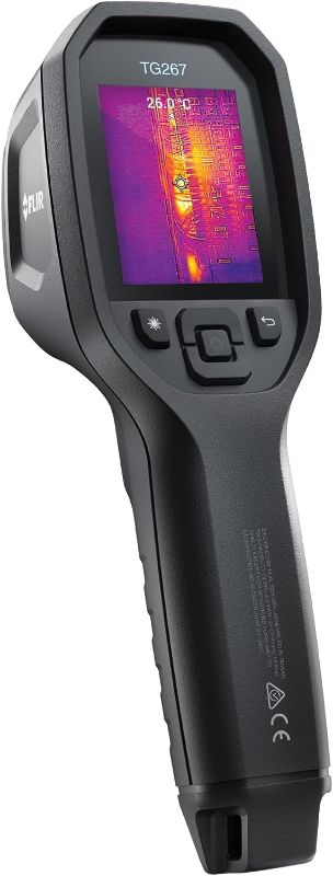 Photo 1 of FLIR TG267 Thermal Imaging Camera with Bullseye Laser: Commercial Grade Infrared Camera for Building Inspection, HVAC and Electrical