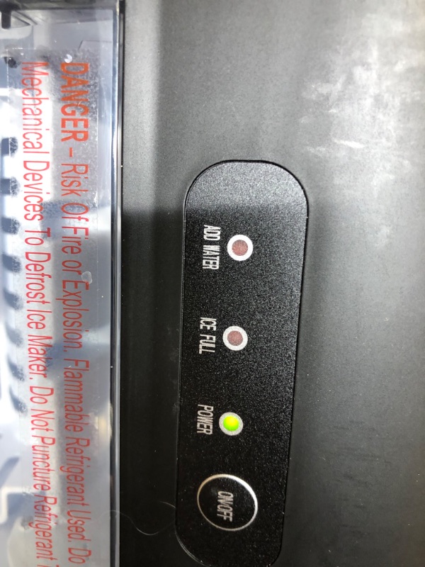 Photo 3 of COWSAR Ice Maker Countertop, Portable Ice Machine with Self-Cleaning, 26.5lbs/24Hrs, 9 Bullet Ice Cubes in 6 Mins, Ice Basket and Scoop, Ideal for Home, Kitchen, Bar, Camping