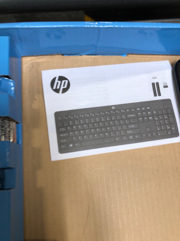 Photo 3 of HP 230 Wireless Keyboard, Numeric Keypad, Wireless, Comfort Design, Sleek and Quiet (3L1E7AA#ABA)