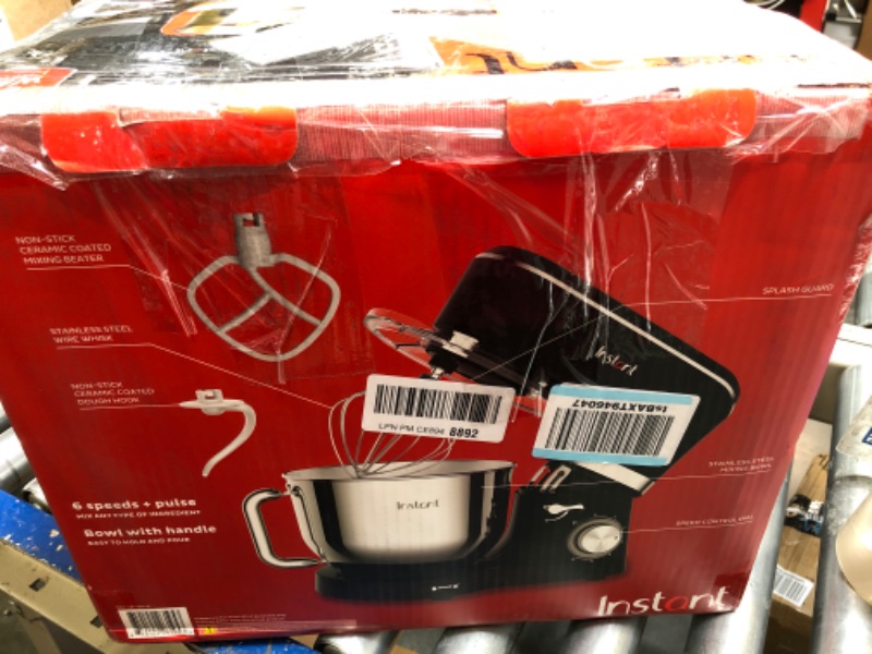 Photo 2 of **FINAL SALE!!!** SOLD AS PARTS** NON-REFUNDABLE** Instant Pot 6-Speed 6.3-Qt Stand Mixer with Stainless Steel Bowl **PLEASE READ NOTES BEFORE PURCHASE**
