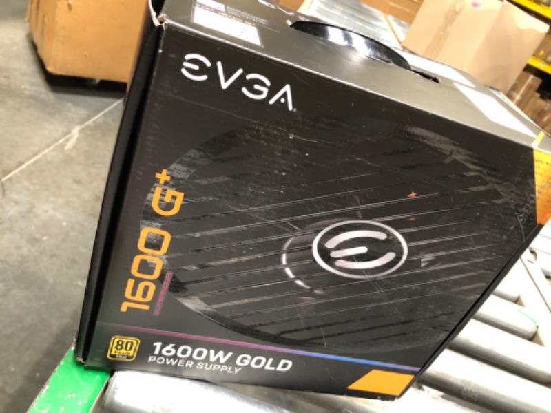 Photo 1 of EVGA Supernova 1600 G+, 80+ Gold 1600W, Fully Modular, 10 Year Warranty, Includes Free Power On Self Tester, Power Supply 220-GP-1600-X1
