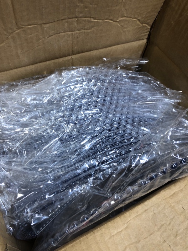 Photo 1 of 100 Pcs Clear Charger Plates Bulk Includes 50 Clear Beaded Charger Plates 13 Inch and 50 Pearl Napkin Rings Plastic Charger Dinner Plates for Wedding, Party, Event Tabletop Decoration (Silver)