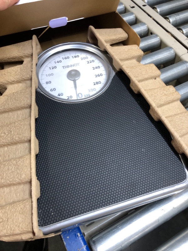 Photo 1 of Conair Digital Body Weight Scale, Dial Analog Precision Step-on Bathroom Scale for Body Weight, 330 lb Analog - Black
