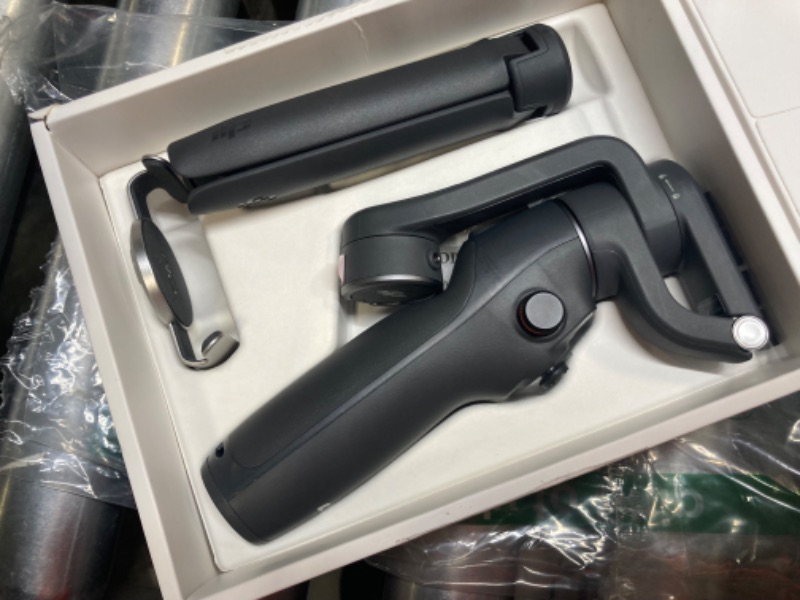 Photo 1 of DJI Osmo Mobile 6 Smartphone Gimbal Stabilizer, 3-Axis Phone Gimbal, Built-In Extension Rod, Portable and Foldable, Android and iPhone Gimbal with ShotGuides, Vlogging Stabilizer, YouTube TikTok Video