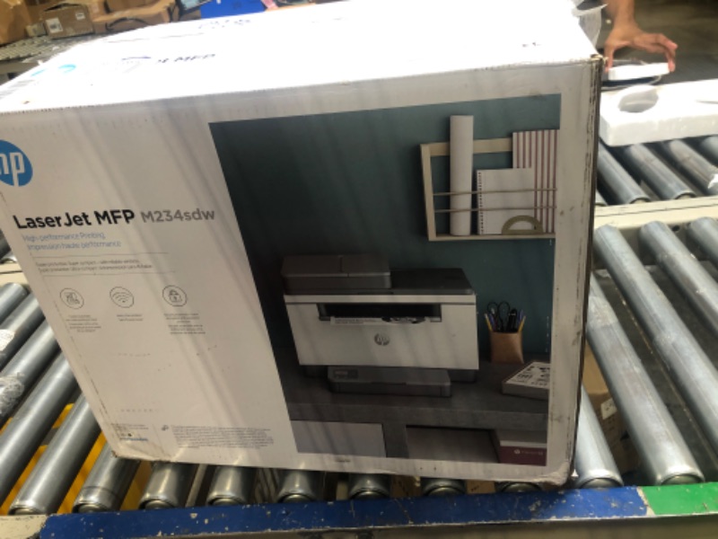 Photo 4 of *INK NOT INCLUDED* HP LaserJet MFP M234sdw Wireless Printer, Print, scan, copy, Fast speeds, Easy setup, Mobile printing, Best-for-small teams, Instant Ink eligible
FACTORY SEALED