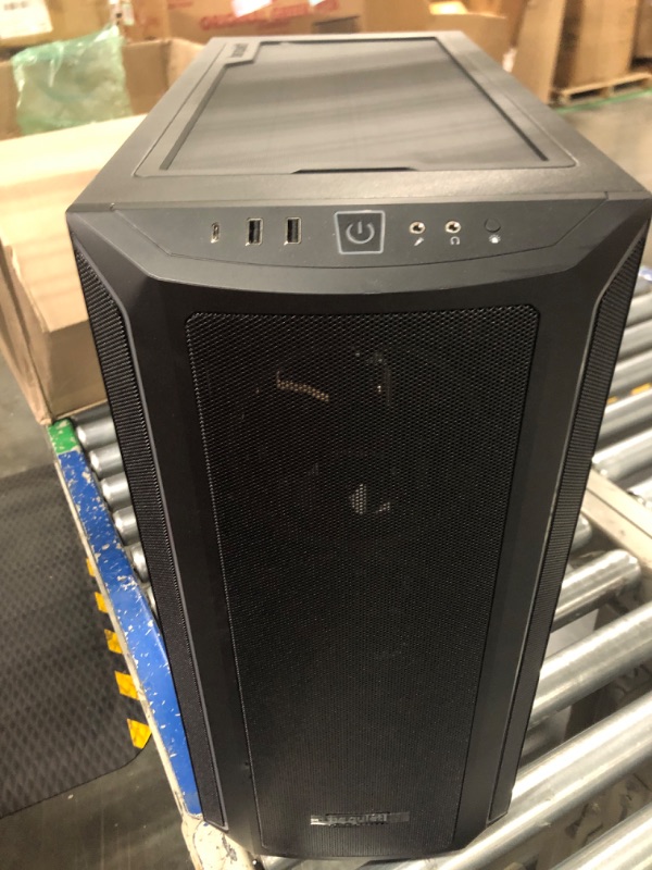Photo 1 of be quiet! Shadow Base 800 FX - ARGB - 4 Light Wings 140mm PWM Fans - Mid-Tower PC Gaming Case - 420mm radiators or E-ATX motherboards Support - Black - BGW63
