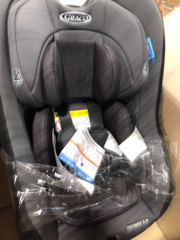 Photo 3 of Graco Contender Slim Convertible Car Seat, West Point