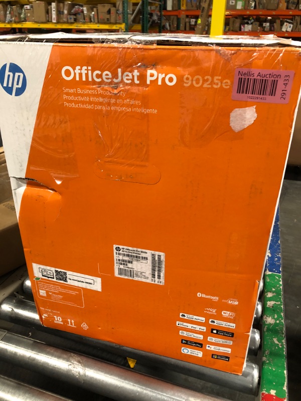 Photo 5 of HP OfficeJet Pro 9025e Wireless Color All-in-One Printer with Bonus 6 Months Instant Ink with HP+ 9025e - Advanced Printer