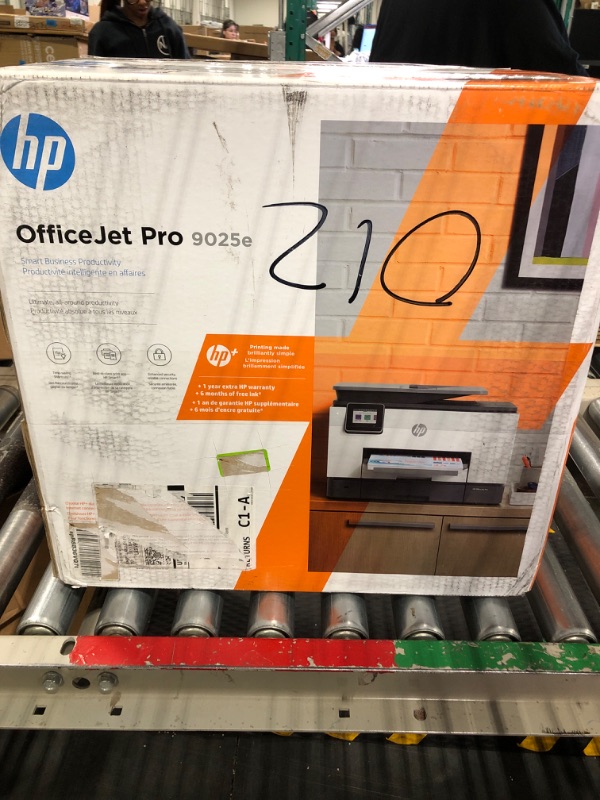 Photo 4 of HP OfficeJet Pro 9025e Wireless Color All-in-One Printer with Bonus 6 Months Instant Ink with HP+ 9025e - Advanced Printer