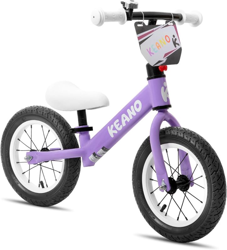 Photo 1 of JOYSTAR 12 Inch Balance Bike for 18months, 2, 3, 4, and 5 Years Old Boys and Girls - Lightweight Toddler Bike with Adjustable Handlebar and Seat - No Pedal Bikes for Kids Birthday Gift