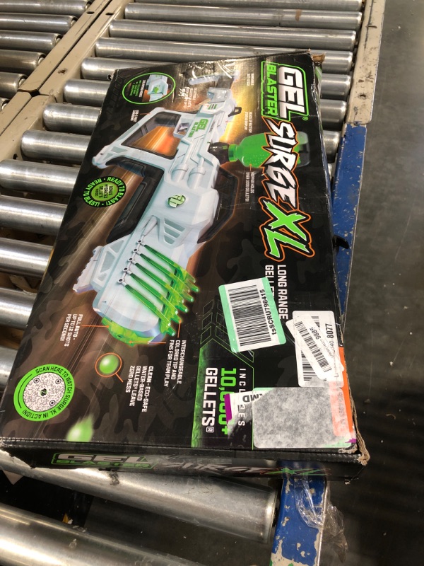 Photo 1 of Gel Blaster Surge XL – Adjustable Blast Speed with Semi or Automatic Modes, Adjustable Up to 250 FPS with 150 Foot Range, 10,000+ Eco-Friendly Ammo Gellets & More – Mess Free Fun Ages 14+ (1pk) 1 Pack