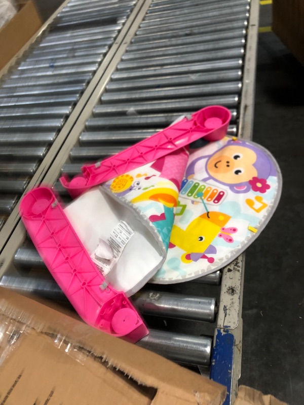 Photo 1 of Fisher-Price Baby Gift Set Deluxe Kick & Play Piano Gym & Maracas, Playmat & Musical Toy with Smart Stages Learning Content plus 2 Rattles
