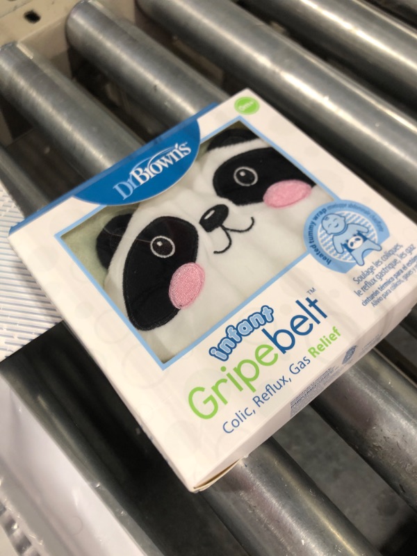 Photo 1 of Dr. Brown’s Infant Gripebelt for Colic Relief, Heated Tummy Wrap, Baby Swaddling Belt for Gas Relief, Natural Relief for Upset Stomach in Babies and Toddlers, Panda, 0-3m 0-3m, Infant, Panda