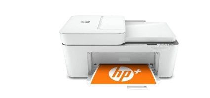 Photo 1 of HP DeskJet 4155e Wireless Color Inkjet Printer, Print, scan, copy, Easy setup, Mobile printing, Best-for home, Instant Ink with HP+,white

