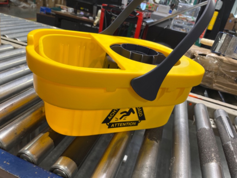 Photo 1 of 
Collapsible, plastic bucket, yellow