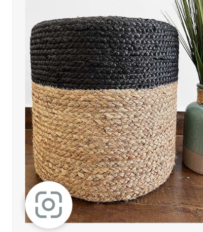 Photo 1 of 
Pouf Ottoman - 100% Jute Braided 