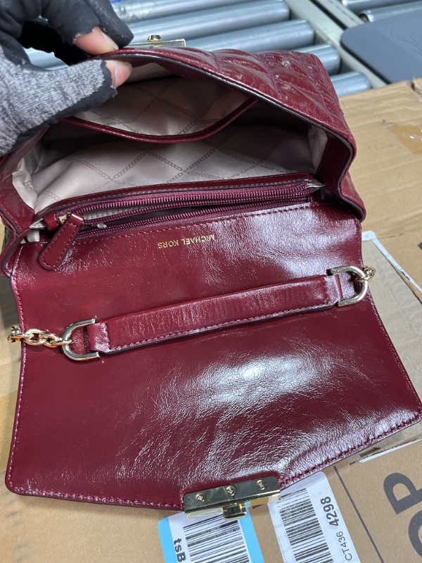 Photo 5 of Michael Kors Shoulder Bag Dark red