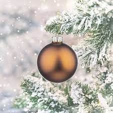Photo 1 of 10PCS 2.64"(67mm) Christmas Ball Ornaments for Christmas Decorations, Glass Ball Present for Xmas Trees,Festival, Home Party and Wedding Party, Xmas Tree Decorations Set gold