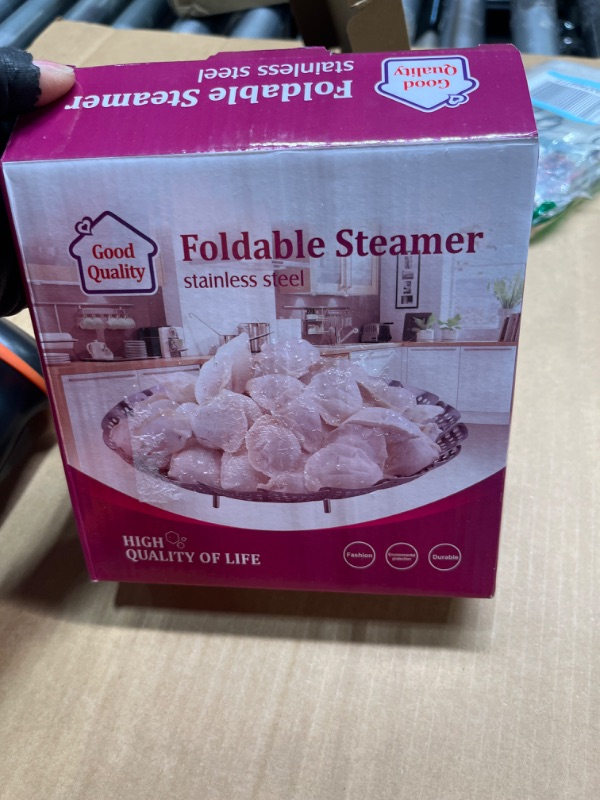 Photo 1 of 
Foldable steamer stainless steel

